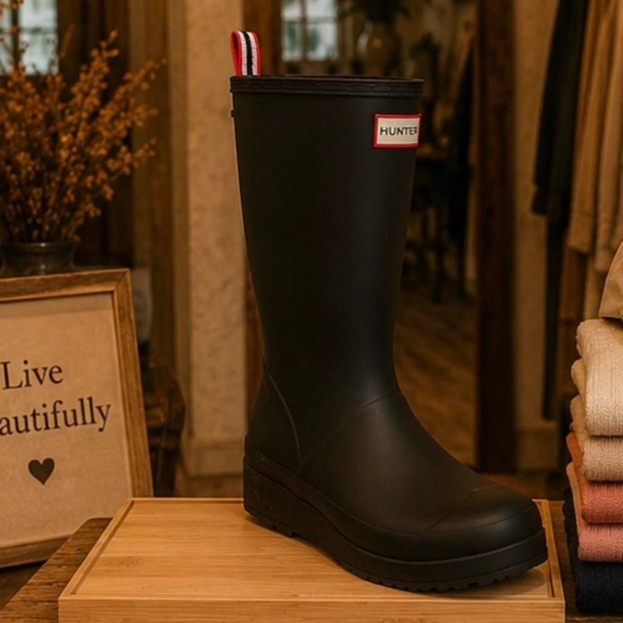 Hunter Women's Black Boots
